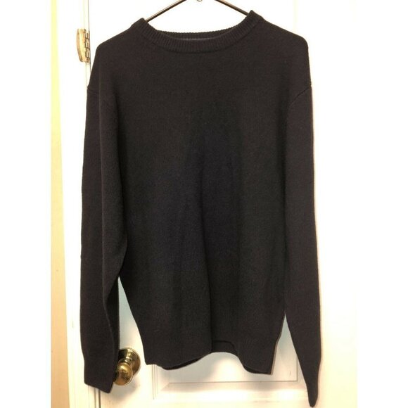 Jos A Bank Executive Collection Sweater Lambswool lambs wool‎ Blend Blue medium - Picture 2 of 5